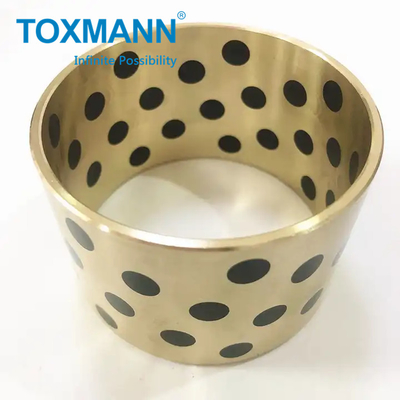 OEM 가공 주문 정밀 Cnc 가공 금속 부품 그래피트 채운 구리 구리 부시