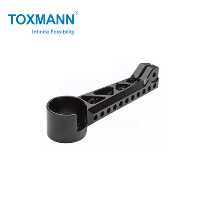 AL6061 알루미늄 합금 CNC 기계 부품 검정 산화물 표면